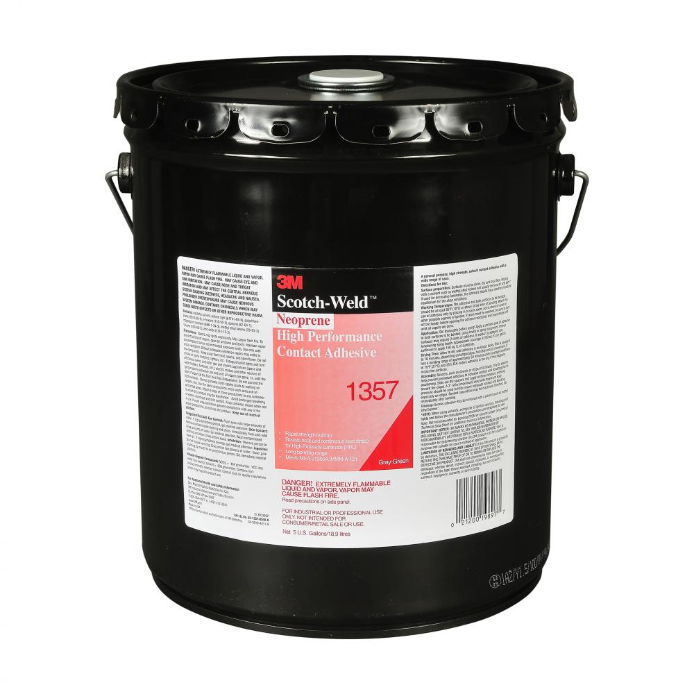 3M™ Neoprene High Performance Contact Adhesive 1357<span class=' ItemWarning' style='display:block;'>Item is usually in stock, but we&#39;ll be in touch if there&#39;s a problem<br /></span>