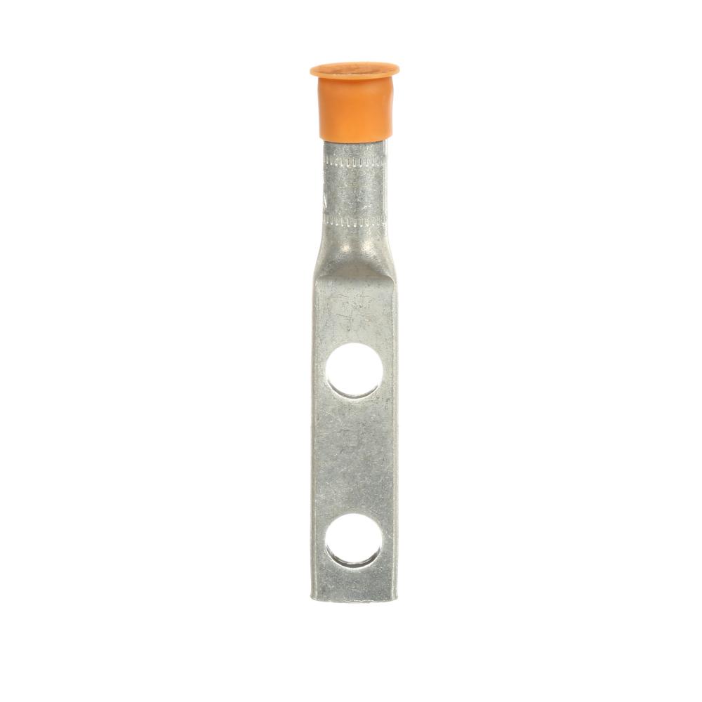 3M™ Scotchlok™ Aluminum Two Hole Lug, 40132, up to 35 kV, 1/0 AWG, tan<span class=' ItemWarning' style='display:block;'>Item is usually in stock, but we&#39;ll be in touch if there&#39;s a problem<br /></span>