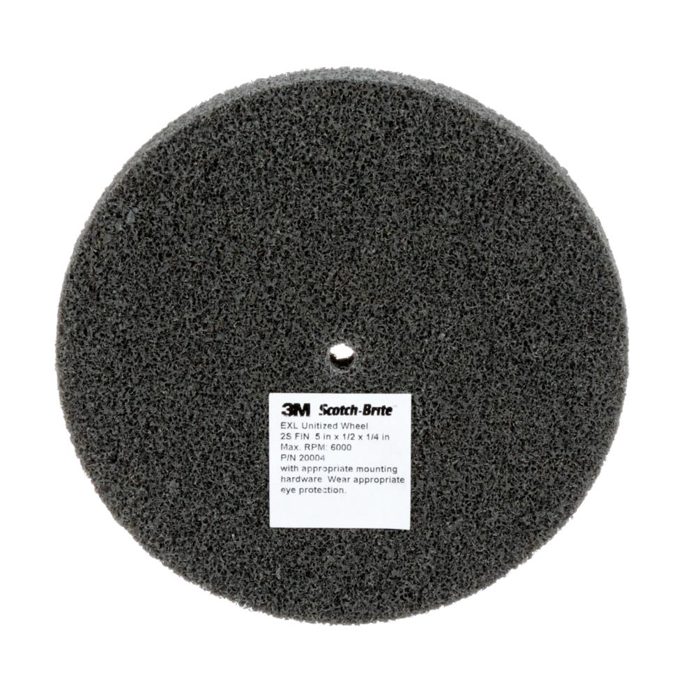 Scotch-Brite™ EXL Unitized Wheel<span class=' ItemWarning' style='display:block;'>Item is usually in stock, but we&#39;ll be in touch if there&#39;s a problem<br /></span>