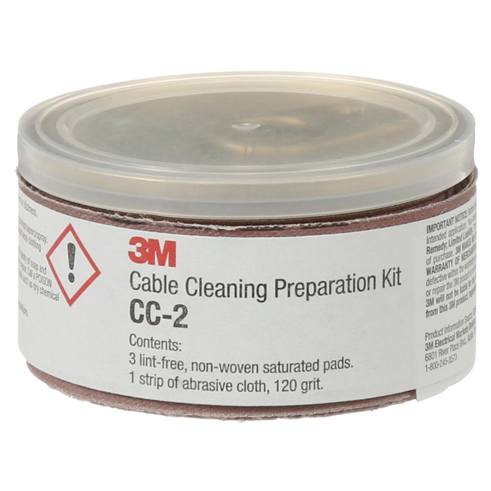 3M™ Cable Cleaning Kit, CC-2<span class=' ItemWarning' style='display:block;'>Item is usually in stock, but we&#39;ll be in touch if there&#39;s a problem<br /></span>