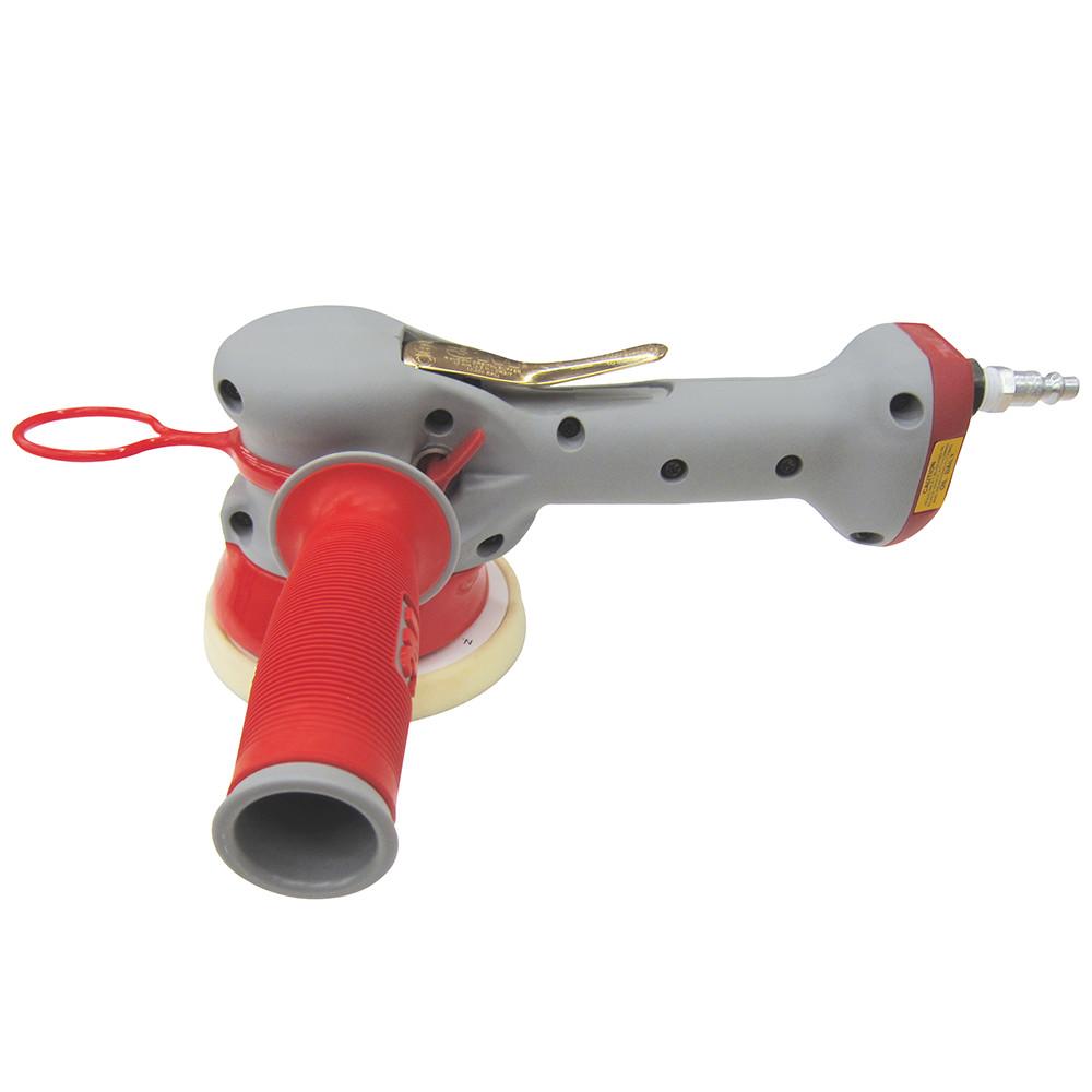 3M™ Random Orbital Buffer, 28392, grey-red, 5 in x 37/100 in (127 mm x 10 mm)<span class=' ItemWarning' style='display:block;'>Item is usually in stock, but we&#39;ll be in touch if there&#39;s a problem<br /></span>