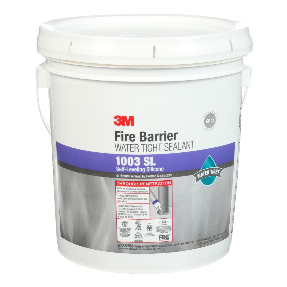 3M™ Fire Barrier Water Tight Sealant, 1003 SL, 4.5 gallon (17 L) pail<span class=' ItemWarning' style='display:block;'>Item is usually in stock, but we&#39;ll be in touch if there&#39;s a problem<br /></span>