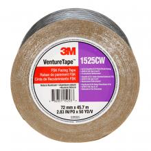 3M 7100043764 - 3M™ Venture Tape FSK Facing Tape, 1525CW, natural aluminum, 2.8 in x 50 yd. (72 mm x 45.7 m)