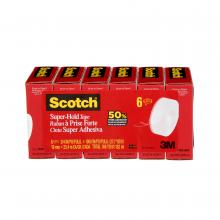 3M 7100207347 - Scotch® Super-Hold Tape, 700K6-ESF, .75 in x 1000 in (19 mm x 25.4 m), 6 per pack