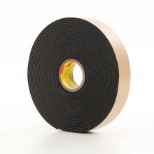 3M 7000124261 - 3M™ Double Coated Polyethylene Foam Tape, 4496, black, 2.0 in x 36.0 yd (5.1 cm x 32.9 m)