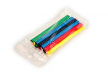 3M 7000031556 - 3M™ Heat Shrink Thin-Wall Tubing, FP-301, assorted colours,3/32 in x 6 in (0.24 cm x 15.24 cm)