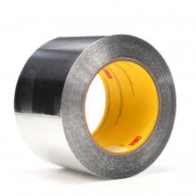 3M 7100053593 - 3M™ Aluminum Foil Tape, 425, silver, 6.0 in x 60.0 yd x 4.6 mils (15.2 cm x 54.9 m x 0.12 mm)