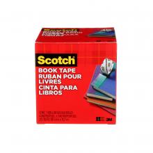 3M 7010408191 - Scotch® Book Tape, 845-400, 4 in x 540 in (101,6 mm x 13,7 m)