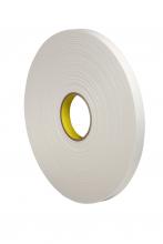 3M 7000143205 - 3M™ Urethane Foam Tape, 4104, white, 0.3 in x 18.0 yd x 0.3 mil (0.6 cm x 16.5 m x 6.4 mm)