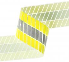 3M 7100112925 - 3M™ Scotchlite™ Reflective Material - 5697 Segmented Fluorescent Lime-Yellow Fire Coat