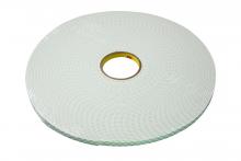 3M 7000047505 - 3M™ Double Coated Urethane Foam Tape, 4008, off-white, 0.4 in x 36.0 yd (1.0 cm x 32.9 m), bulk
