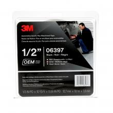3M 7000126192 - 3M™ Automotive Acrylic Plus Attachment Tape 06397, Black, 1/2 In X 10 Yds, 60 mil, 12 per case