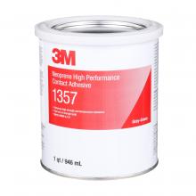 3M 7000046324 - 3M™ Neoprene High Performance Contact Adhesive, 1357, gray-green, 1 qt (0.95 L)