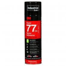 3M 7100014109 - 3M™ Super 77™ Multi-Purpose Spray Adhesive, low VOC < 25%, clear, net weight 18.0 oz