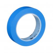 3M 7100044654 - 3M™ Vinyl Tape, 471, blue, 1.0 in x 36.0 yd x 5.2 mil (2.5 cm x 32.9 m x 0.1 mm)