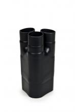 3M 7000132580 - 3M™ Heat Shrinkable Heavy Duty Cable Breakout Boot HDBB-340-1-250, black, 3-way outlet