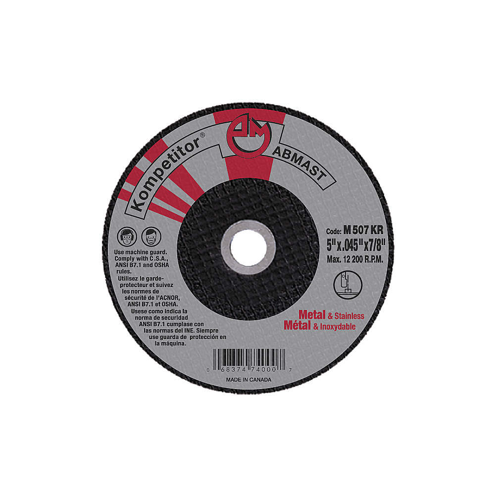 WHEEL 5 X .045 X 7/8 KOMPETITOR T1<span class=' ItemWarning' style='display:block;'>Item is usually in stock, but we&#39;ll be in touch if there&#39;s a problem<br /></span>