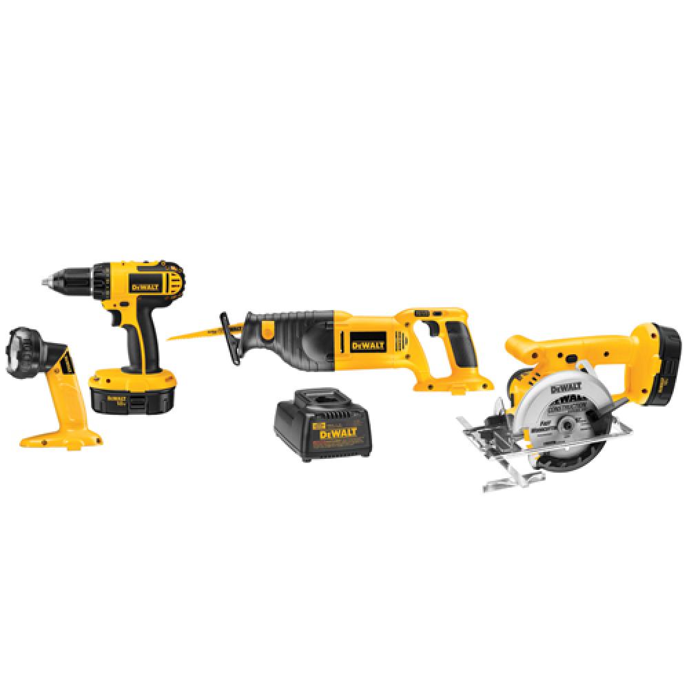 18V Cordless Compact 4-Tool Combo Kit<span class=' ItemWarning' style='display:block;'>Item is usually in stock, but we&#39;ll be in touch if there&#39;s a problem<br /></span>