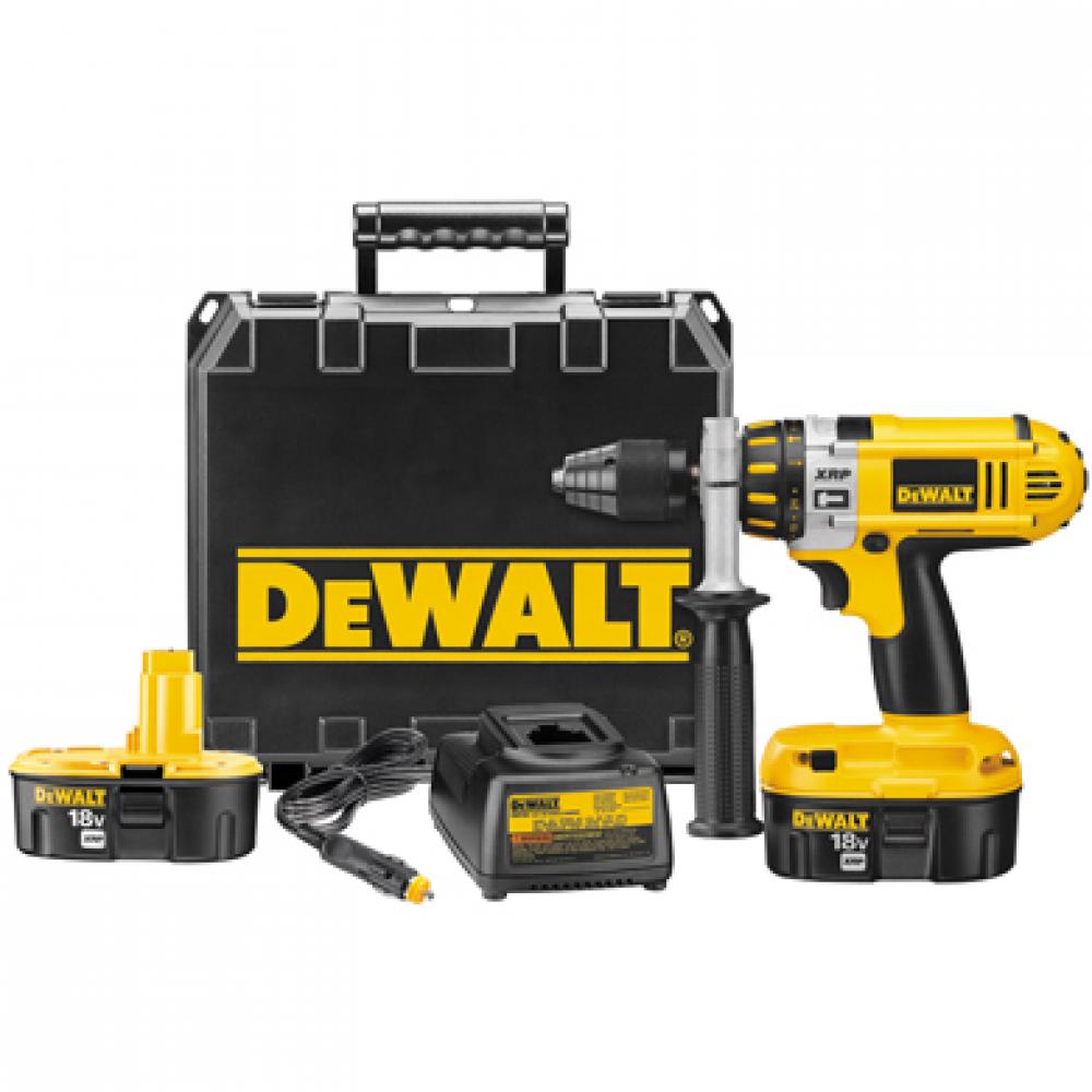 18V Cordless XRP(TM) Hammerdrill/Drill/Driver Kit with Vehicle Charger<span class=' ItemWarning' style='display:block;'>Item is usually in stock, but we&#39;ll be in touch if there&#39;s a problem<br /></span>