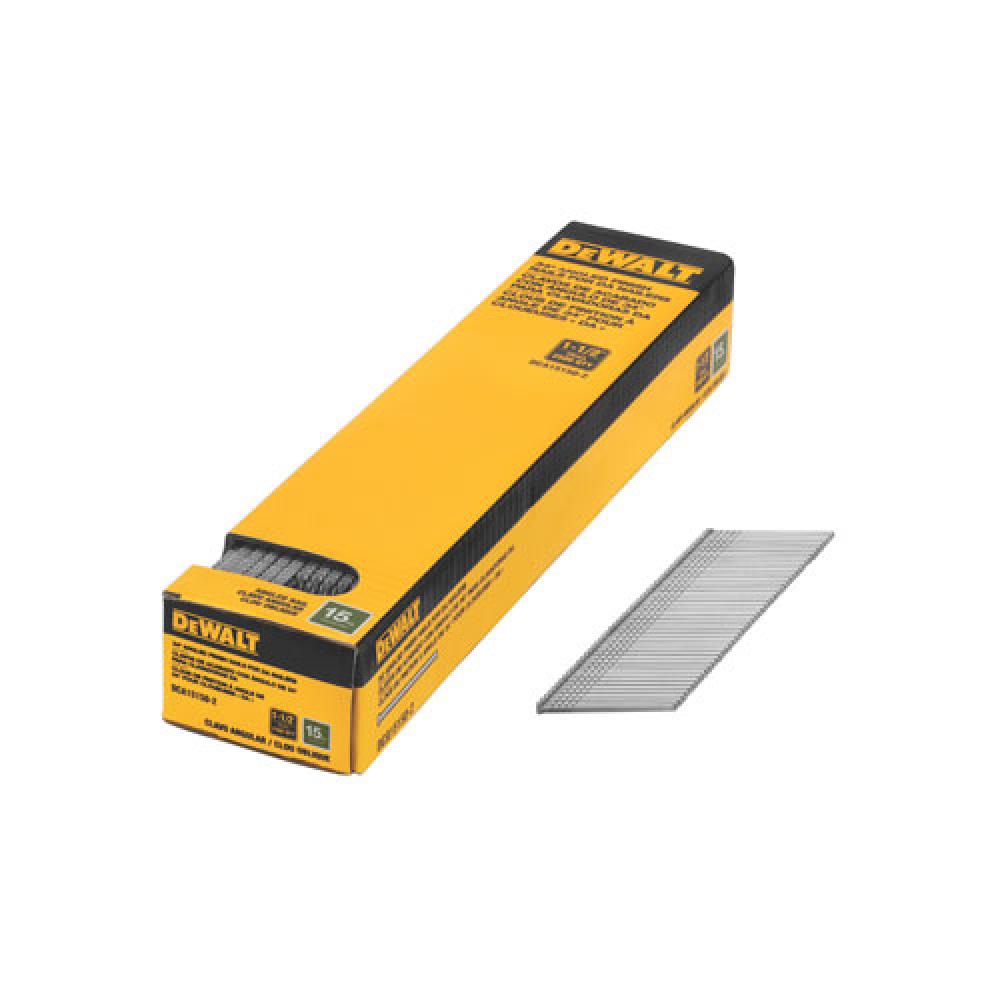15 Gauge 1-1/2&#34; DA Style Angled Finish Nails 2,500 Quantity<span class=' ItemWarning' style='display:block;'>Item is usually in stock, but we&#39;ll be in touch if there&#39;s a problem<br /></span>
