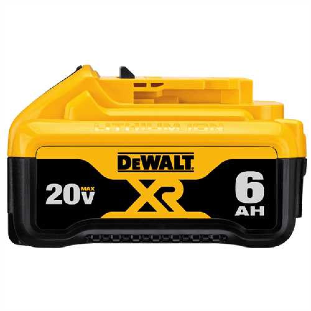 20V MAX PREMIUM XR 6.0Ah LITHIUM ION BATTERY PACK<span class=' ItemWarning' style='display:block;'>Item is usually in stock, but we&#39;ll be in touch if there&#39;s a problem<br /></span>