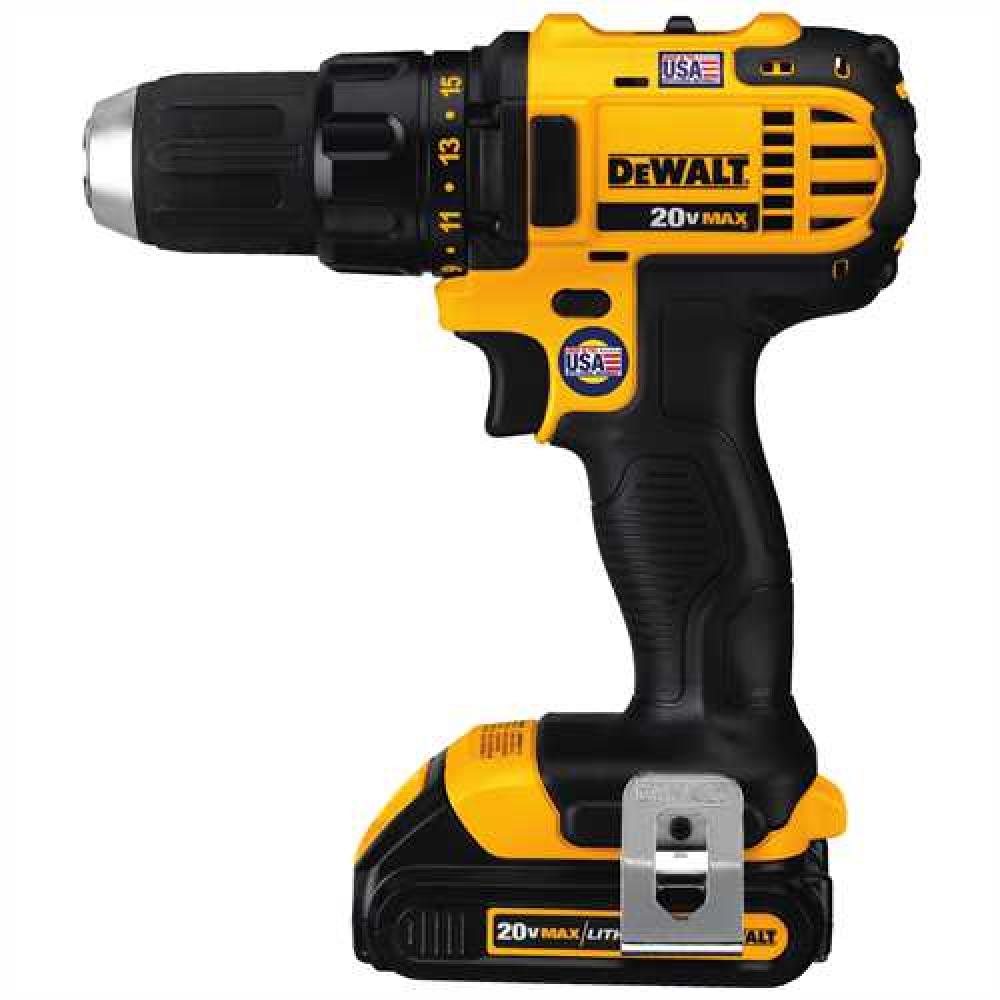 20V MAX* Lithium Ion Compact Drill / Driver Kit (1.5 Ah)<span class=' ItemWarning' style='display:block;'>Item is usually in stock, but we&#39;ll be in touch if there&#39;s a problem<br /></span>