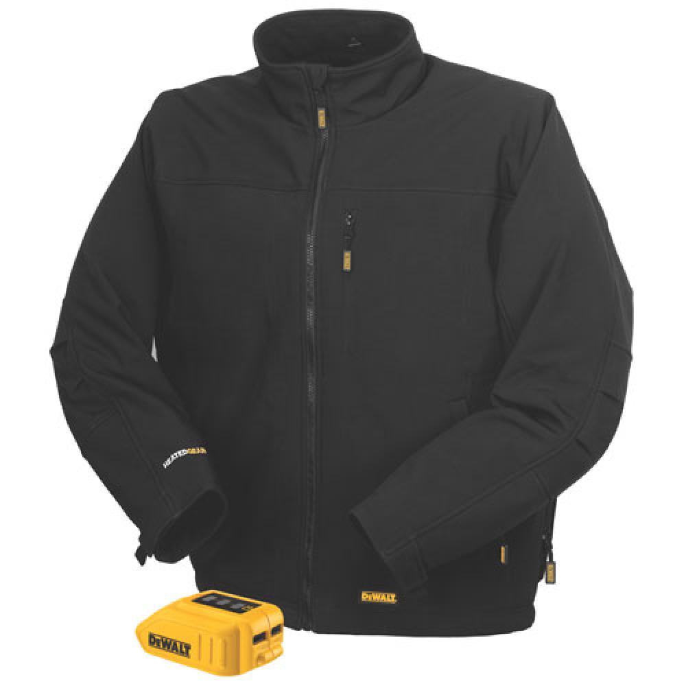 20V/12V MAX Black Heated Jacket (Jacket and Adaptor Only)<span class=' ItemWarning' style='display:block;'>Item is usually in stock, but we&#39;ll be in touch if there&#39;s a problem<br /></span>