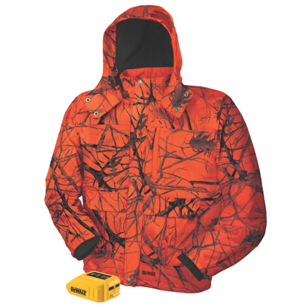 20V/12V MAX Blaze Camo Heated Jacket (Jacket and Adaptor Only)<span class=' ItemWarning' style='display:block;'>Item is usually in stock, but we&#39;ll be in touch if there&#39;s a problem<br /></span>