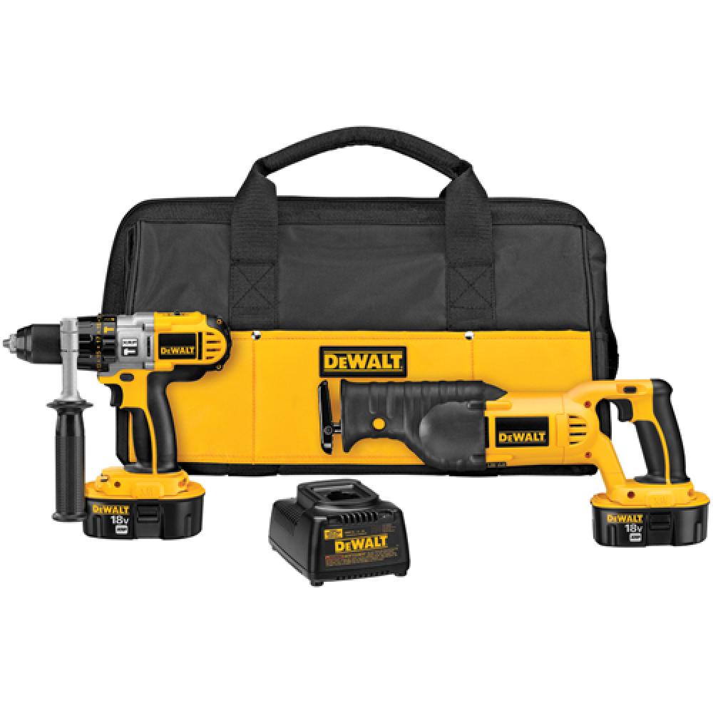 18V Cordless XRP(TM) Hammerdrill / Reciprocating Saw Combo Kit<span class=' ItemWarning' style='display:block;'>Item is usually in stock, but we&#39;ll be in touch if there&#39;s a problem<br /></span>