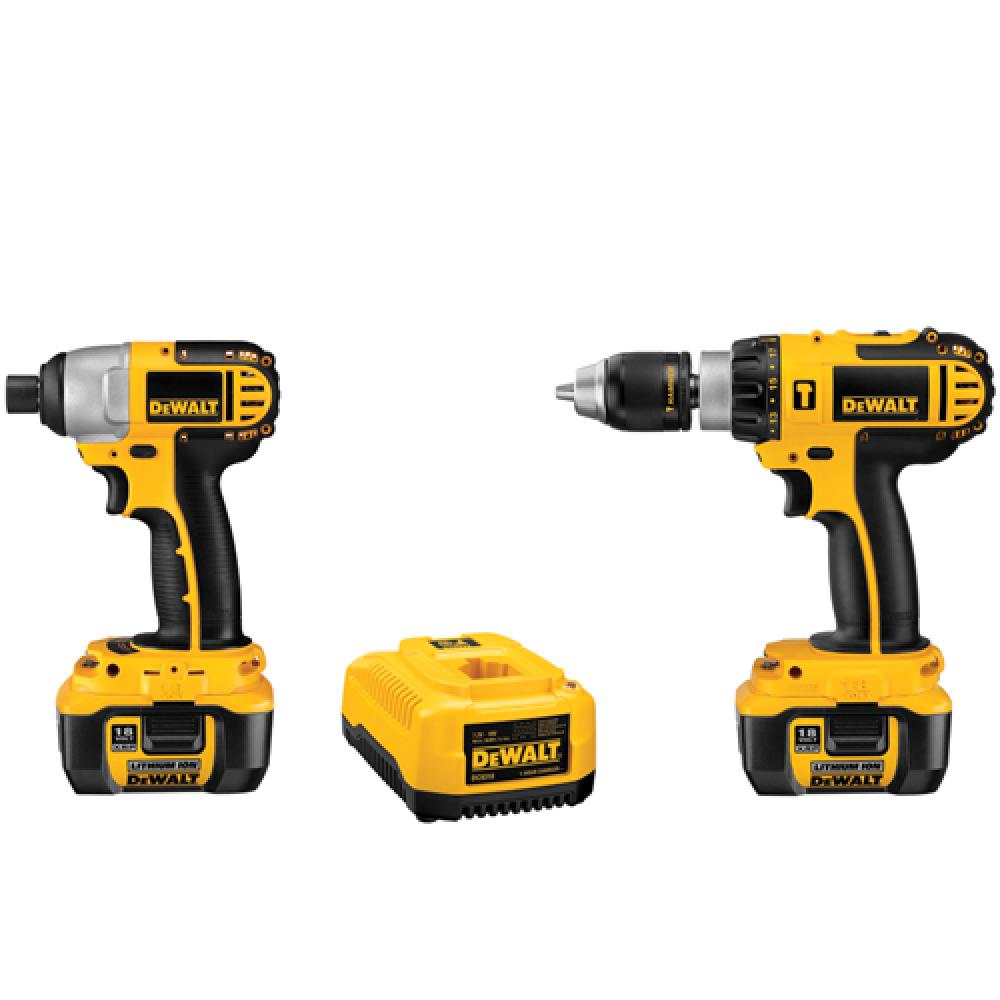 18V Cordless Hammerdrill / Impact Driver Combo Kit with XRP(TM) Li-Ion Battery Packs<span class=' ItemWarning' style='display:block;'>Item is usually in stock, but we&#39;ll be in touch if there&#39;s a problem<br /></span>