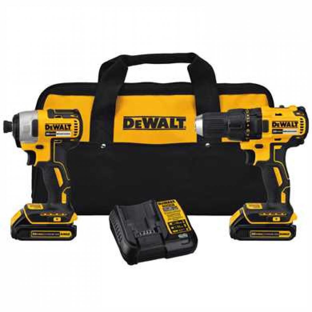 20V MAX* Compact Brushless Drill/Driver and Impact Kit<span class=' ItemWarning' style='display:block;'>Item is usually in stock, but we&#39;ll be in touch if there&#39;s a problem<br /></span>