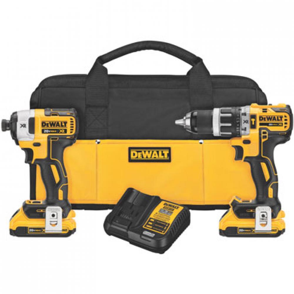 20V MAX* XR(R) Lithium Ion Brushless Compact Hammerdrill & Impact Driver Combo Kit<span class=' ItemWarning' style='display:block;'>Item is usually in stock, but we&#39;ll be in touch if there&#39;s a problem<br /></span>