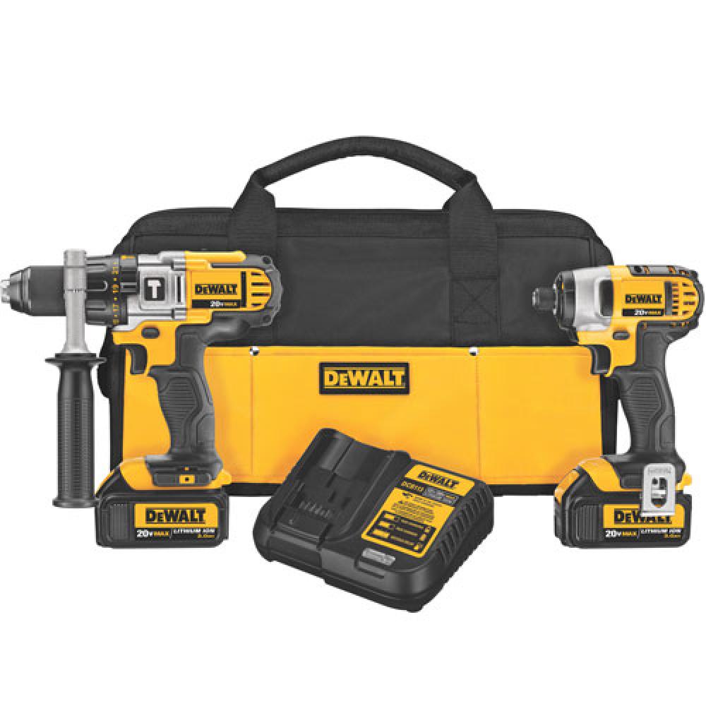 20V MAX* Lithium Ion Hammerdrill / Impact Driver Combo Kit (3.0 Ah)<span class=' ItemWarning' style='display:block;'>Item is usually in stock, but we&#39;ll be in touch if there&#39;s a problem<br /></span>