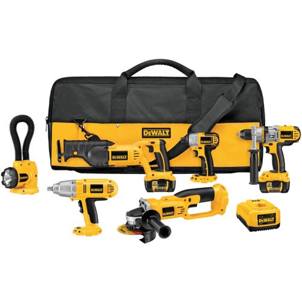 18V Cordless XRP(TM) Li-Ion 6-Tool Cordless Combo Kit<span class=' ItemWarning' style='display:block;'>Item is usually in stock, but we&#39;ll be in touch if there&#39;s a problem<br /></span>