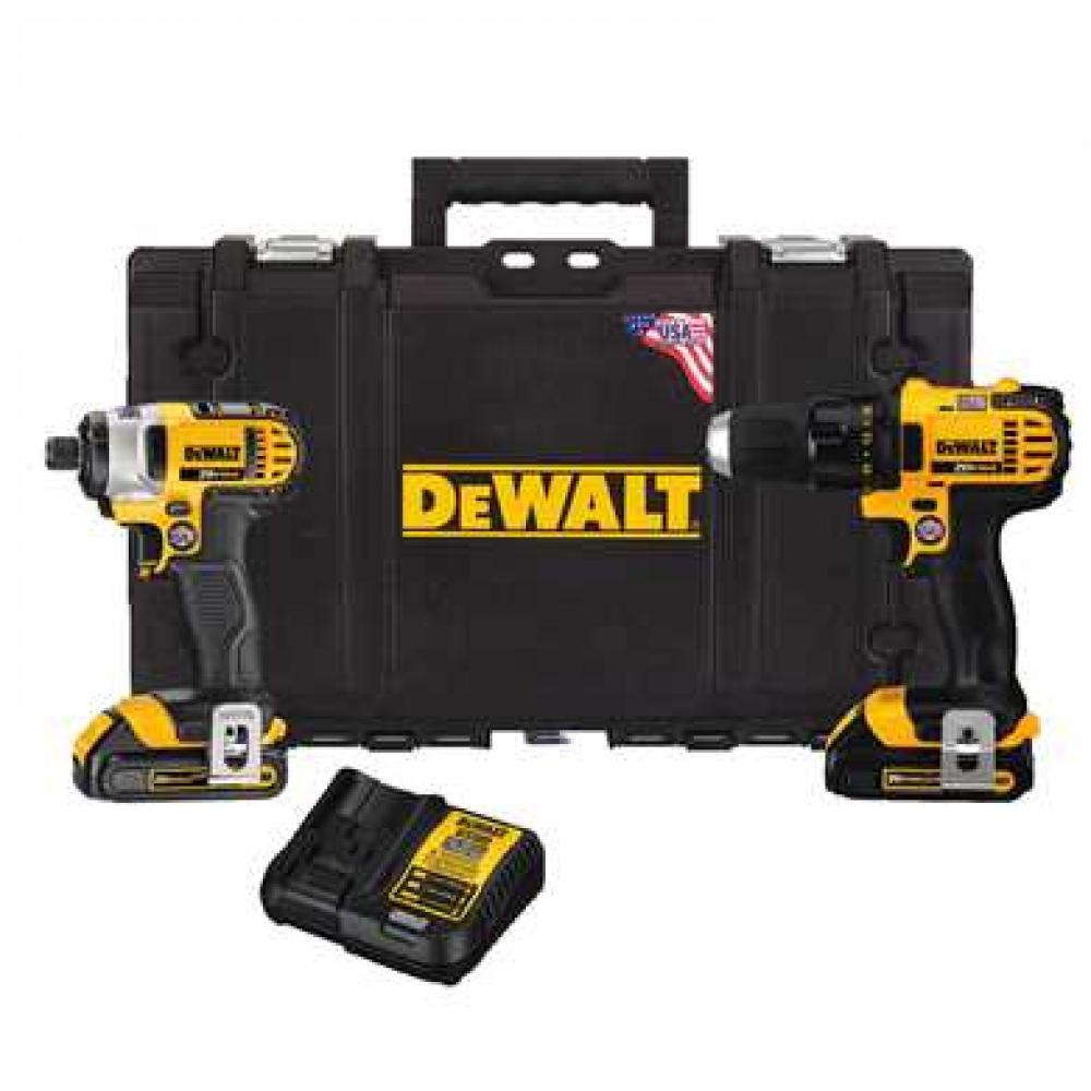 20V MAX* Drill/Driver & Impact Driver Combo Kit with Tough System(TM) Case<span class=' ItemWarning' style='display:block;'>Item is usually in stock, but we&#39;ll be in touch if there&#39;s a problem<br /></span>