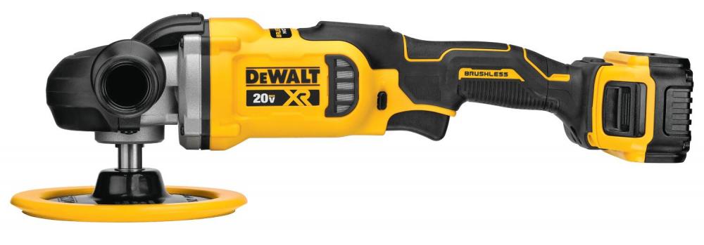 20V MAX XR 7&#34; VARIABLE SPEED ROTARY POLISHER KIT (5.0AH) W/ 2 BATTERIES AND BAG<span class=' ItemWarning' style='display:block;'>Item is usually in stock, but we&#39;ll be in touch if there&#39;s a problem<br /></span>