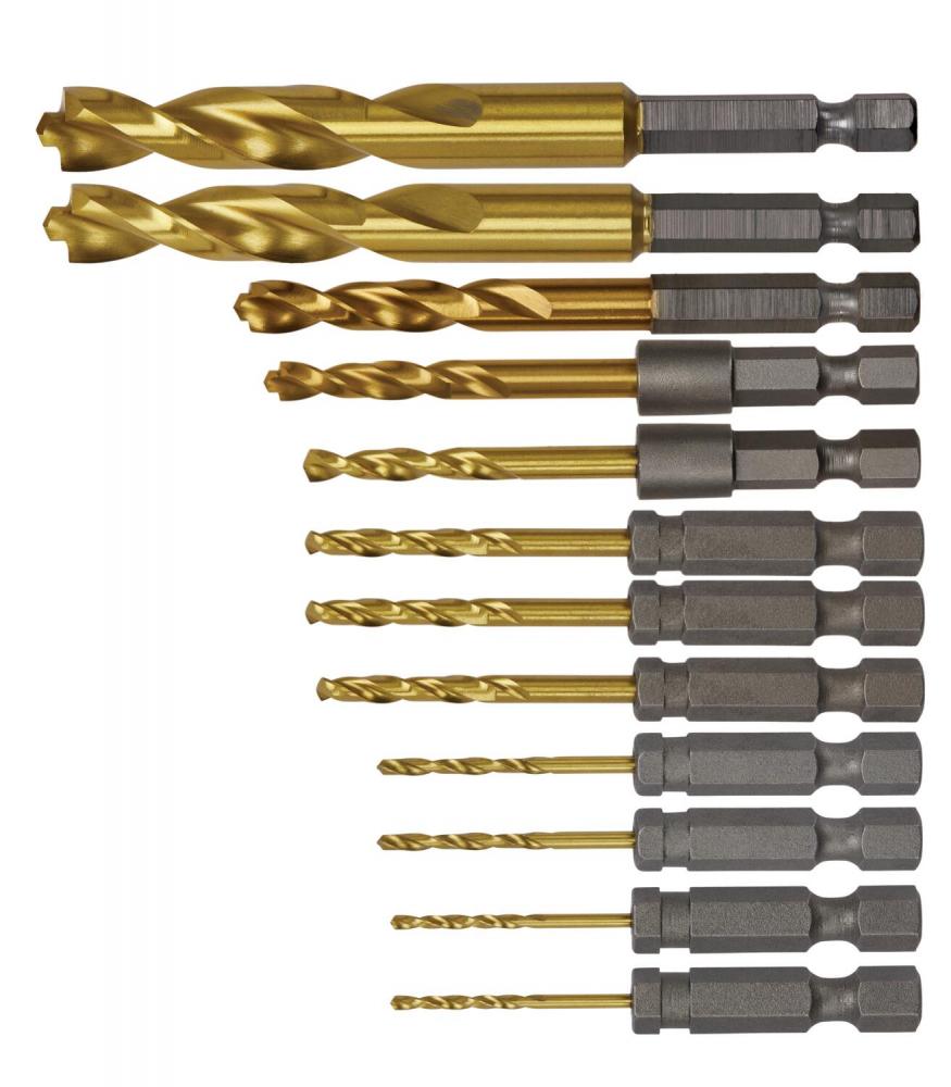 12PC TITANIUM IR DRILL BIT SET<span class=' ItemWarning' style='display:block;'>Item is usually in stock, but we&#39;ll be in touch if there&#39;s a problem<br /></span>