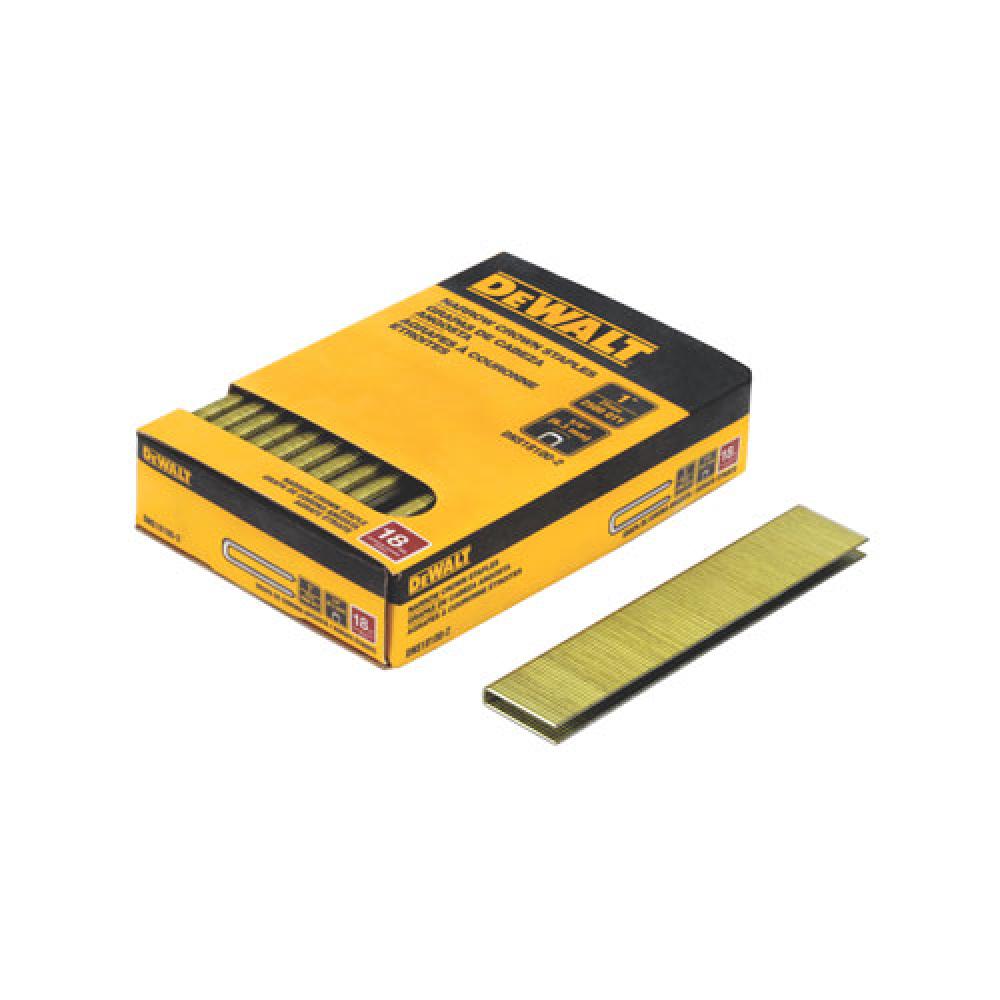 18 Gauge 1/4&#34; Crown 1&#34; Staples 2,500 Quantity<span class=' ItemWarning' style='display:block;'>Item is usually in stock, but we&#39;ll be in touch if there&#39;s a problem<br /></span>