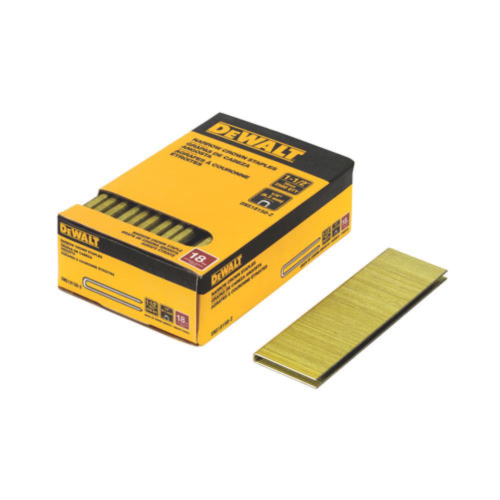 18 Gauge 1/4&#34; Crown 1-1/2&#34; Staples 2,500 Quantity<span class=' ItemWarning' style='display:block;'>Item is usually in stock, but we&#39;ll be in touch if there&#39;s a problem<br /></span>