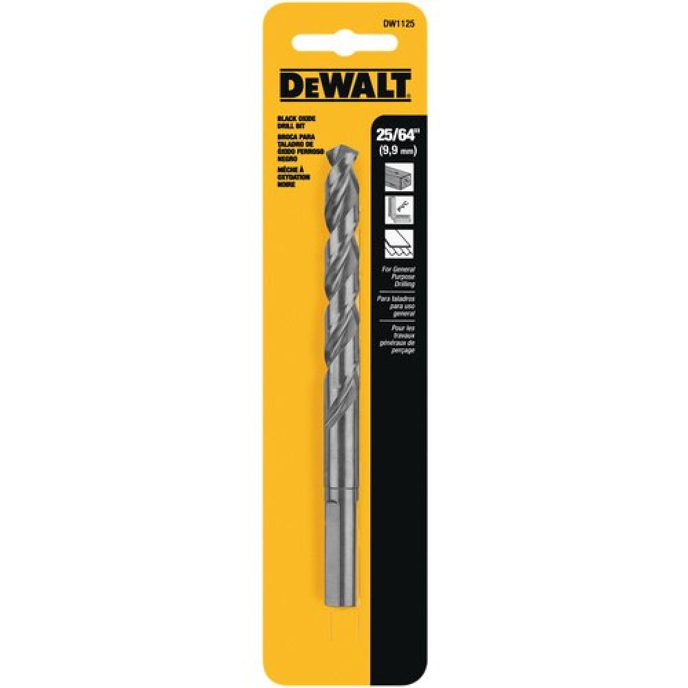 25/64&#34; Black Oxide Split Point Drill Bit (3/8&#34; Reduced Shank)<span class=' ItemWarning' style='display:block;'>Item is usually in stock, but we&#39;ll be in touch if there&#39;s a problem<br /></span>