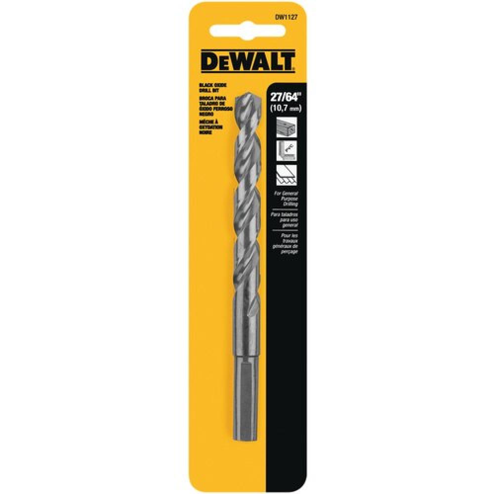 27/64&#34; Black Oxide Split Point Drill Bit (3/8&#34; Reduced Shank)<span class=' ItemWarning' style='display:block;'>Item is usually in stock, but we&#39;ll be in touch if there&#39;s a problem<br /></span>