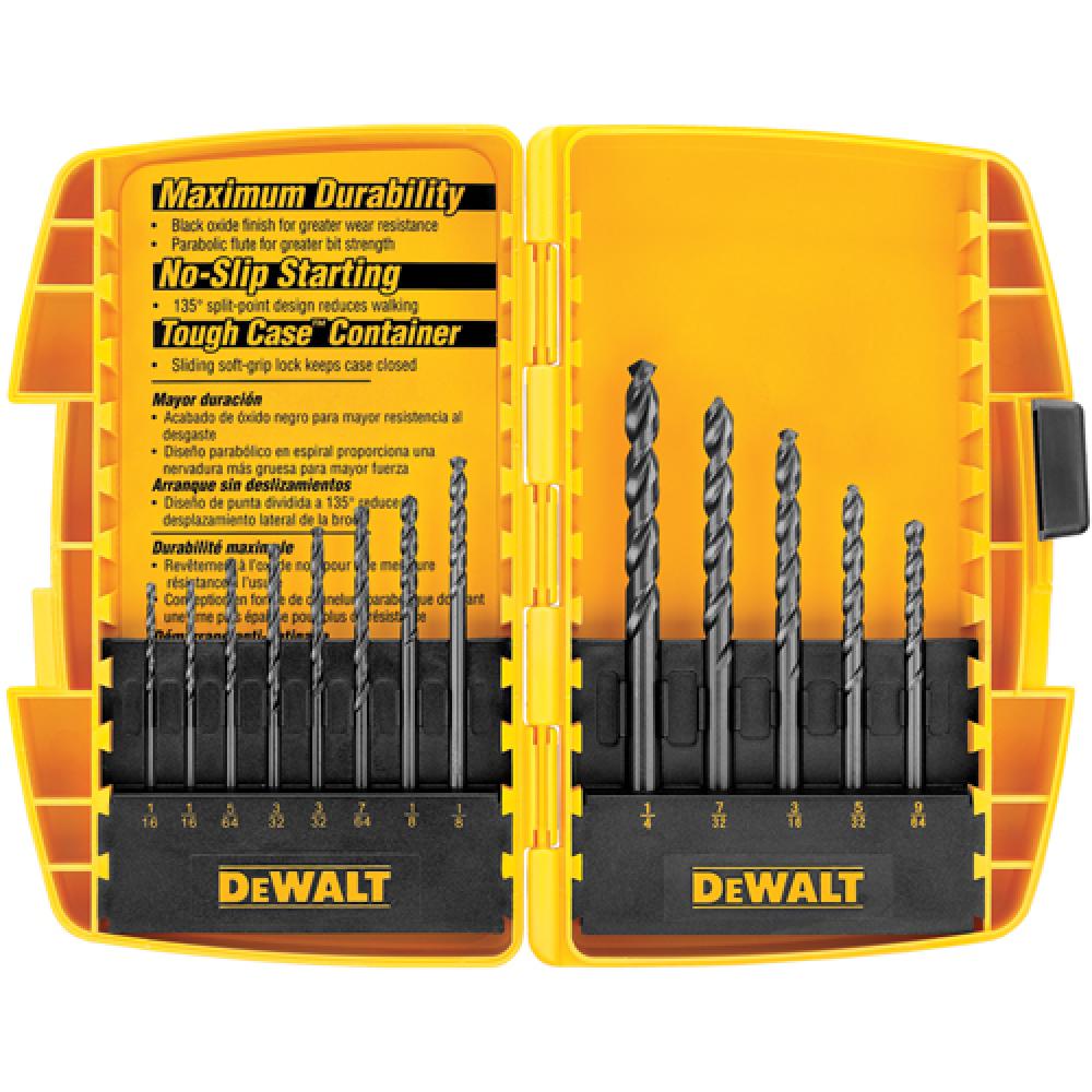 13-Pc. Black Oxide Drill Bit Set<span class=' ItemWarning' style='display:block;'>Item is usually in stock, but we&#39;ll be in touch if there&#39;s a problem<br /></span>