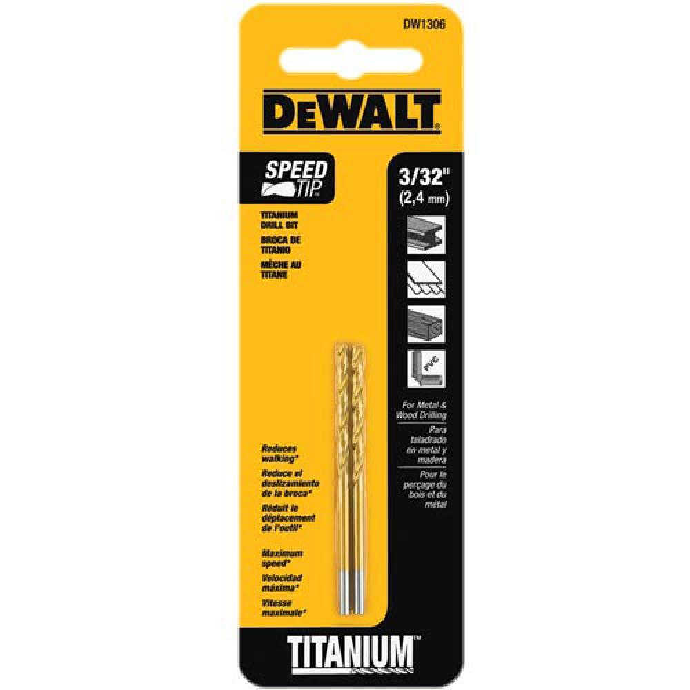 3/32&#34; Titanium Speed Tip Drill Bit ( 2 pack)<span class=' ItemWarning' style='display:block;'>Item is usually in stock, but we&#39;ll be in touch if there&#39;s a problem<br /></span>