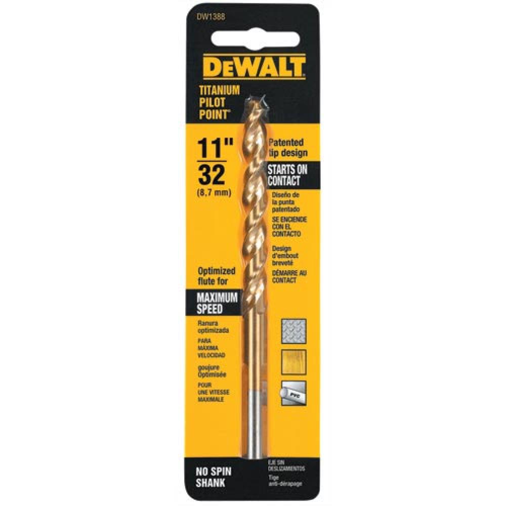 11/32&#34; Titanium Pilot Point Bit<span class=' ItemWarning' style='display:block;'>Item is usually in stock, but we&#39;ll be in touch if there&#39;s a problem<br /></span>