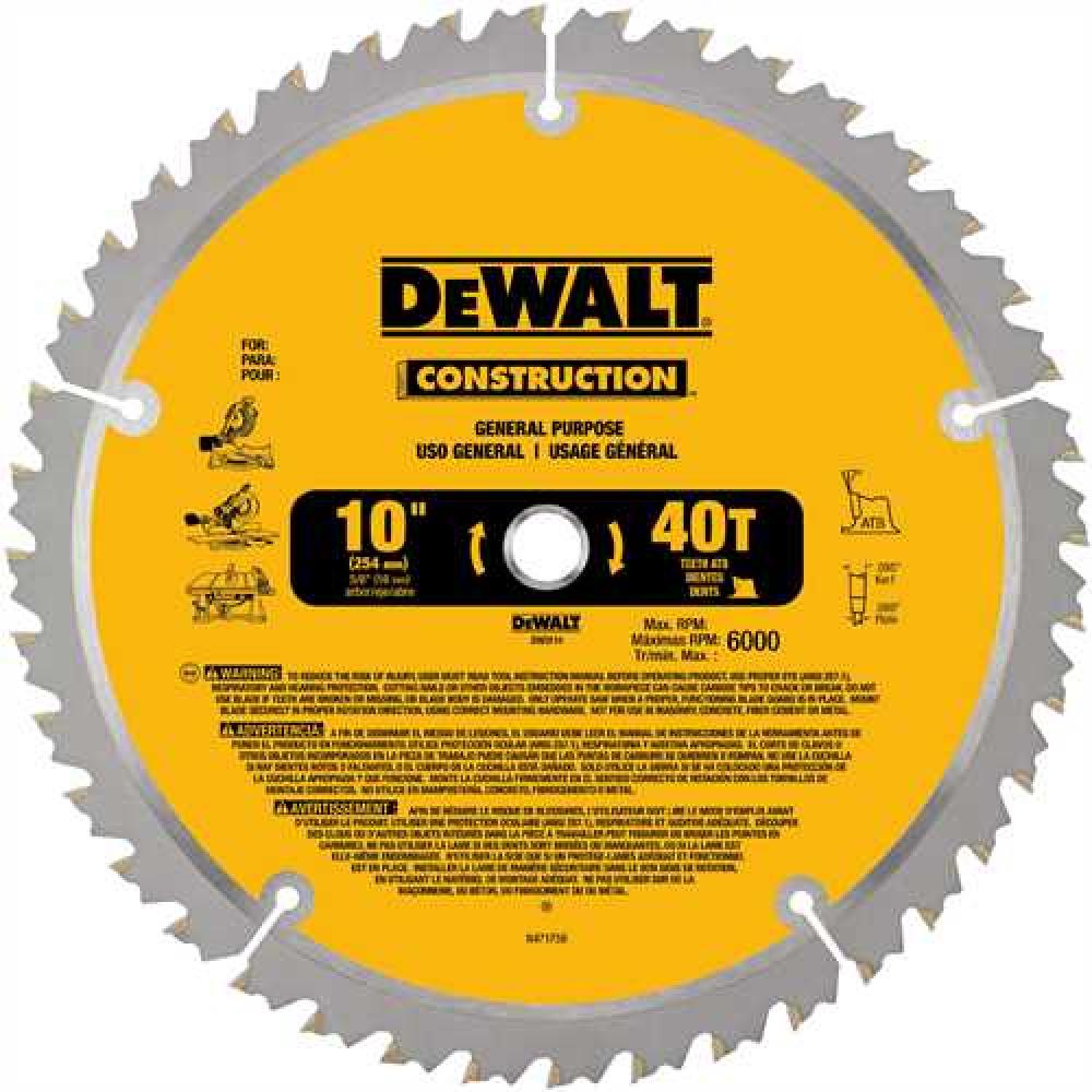Series 20 10&#34; 40T General Purpose Saw Blade<span class=' ItemWarning' style='display:block;'>Item is usually in stock, but we&#39;ll be in touch if there&#39;s a problem<br /></span>