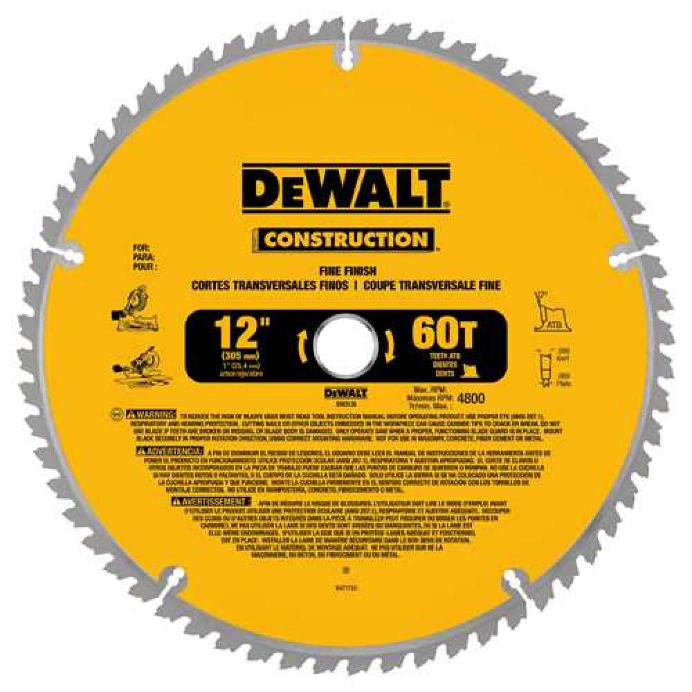Series 20 12&#34; 60T Fine Finish Saw Blade<span class=' ItemWarning' style='display:block;'>Item is usually in stock, but we&#39;ll be in touch if there&#39;s a problem<br /></span>