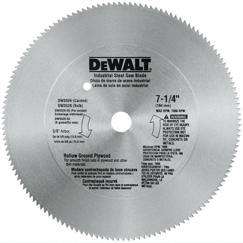7 1/4&#34; 140T Steel HG Plywood Blade<span class=' ItemWarning' style='display:block;'>Item is usually in stock, but we&#39;ll be in touch if there&#39;s a problem<br /></span>