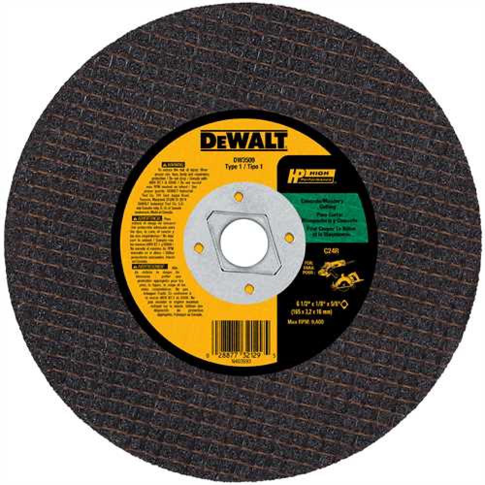 6-1/2&#34; x 1/8&#34; x 5/8&#34; - diamond drive masonry cutting wheel<span class=' ItemWarning' style='display:block;'>Item is usually in stock, but we&#39;ll be in touch if there&#39;s a problem<br /></span>