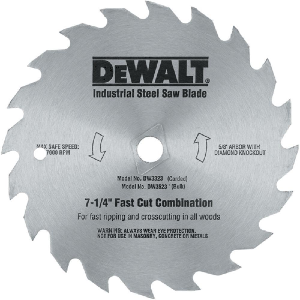 <p>7 1/4&quot; 26T Steel Combination Blade (Bulk)</p><span class=' ItemWarning' style='display:block;'>Item is usually in stock, but we&#39;ll be in touch if there&#39;s a problem<br /></span>