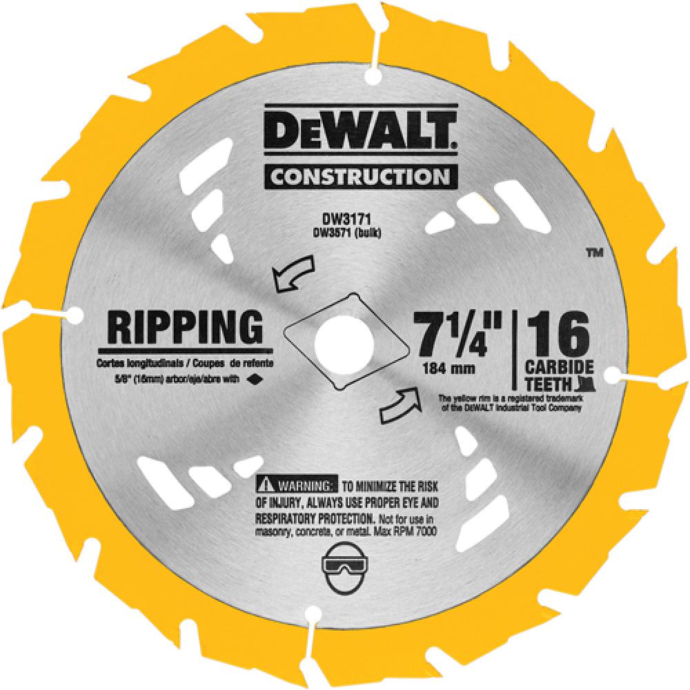 7-1/4 16T Carbide Thin Kerf Circular Saw Blade (Bulk)<span class=' ItemWarning' style='display:block;'>Item is usually in stock, but we&#39;ll be in touch if there&#39;s a problem<br /></span>